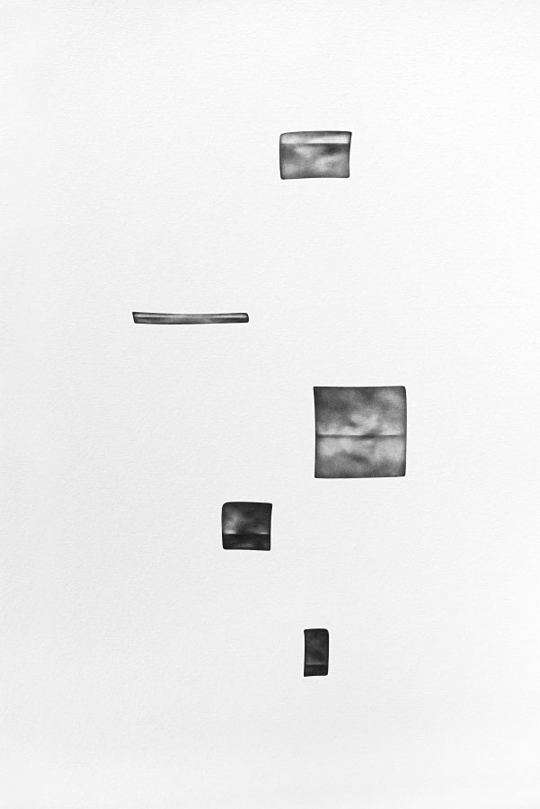 Open Drawing #149 / Graphite Pencil on Matboard / 60 x 90 cm