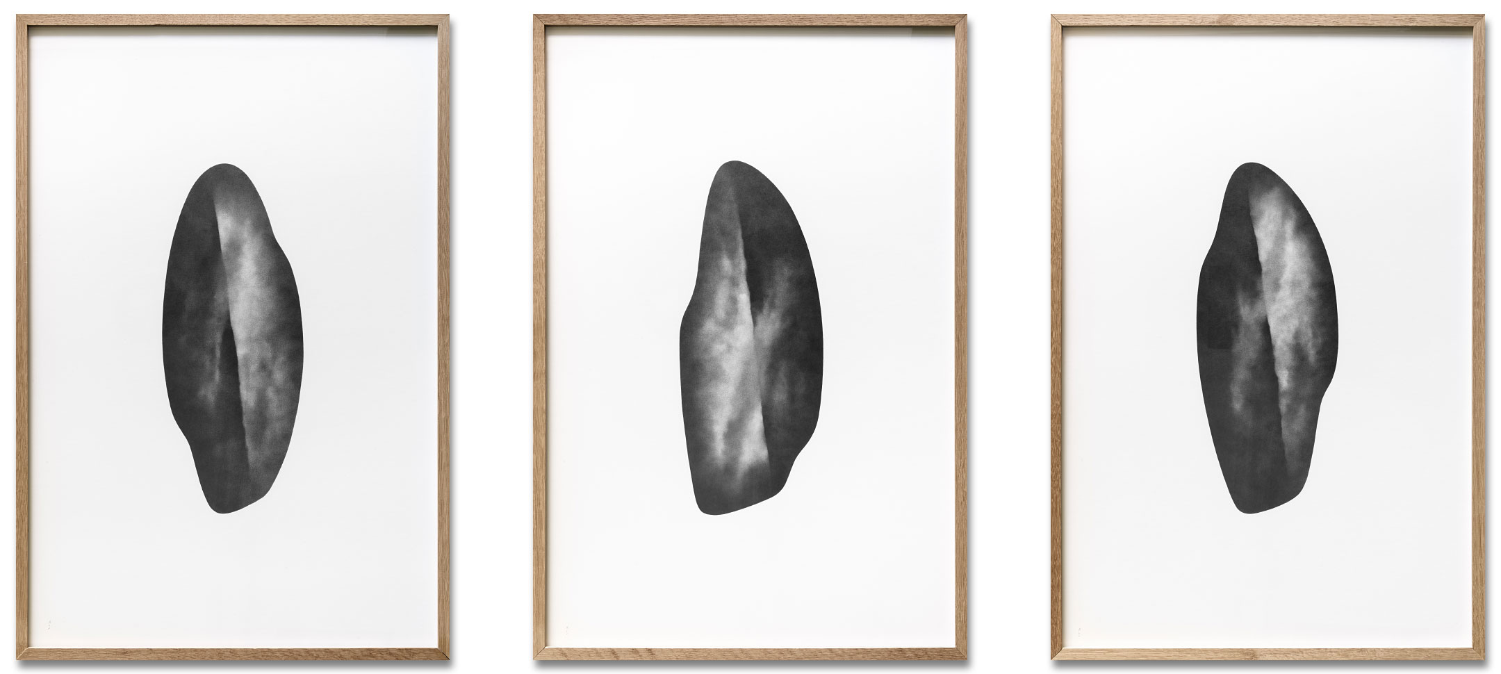 Open Drawing #119, #118, #117 / Graphite Pencil on Matboard / 60 x 90 cm / SOLD